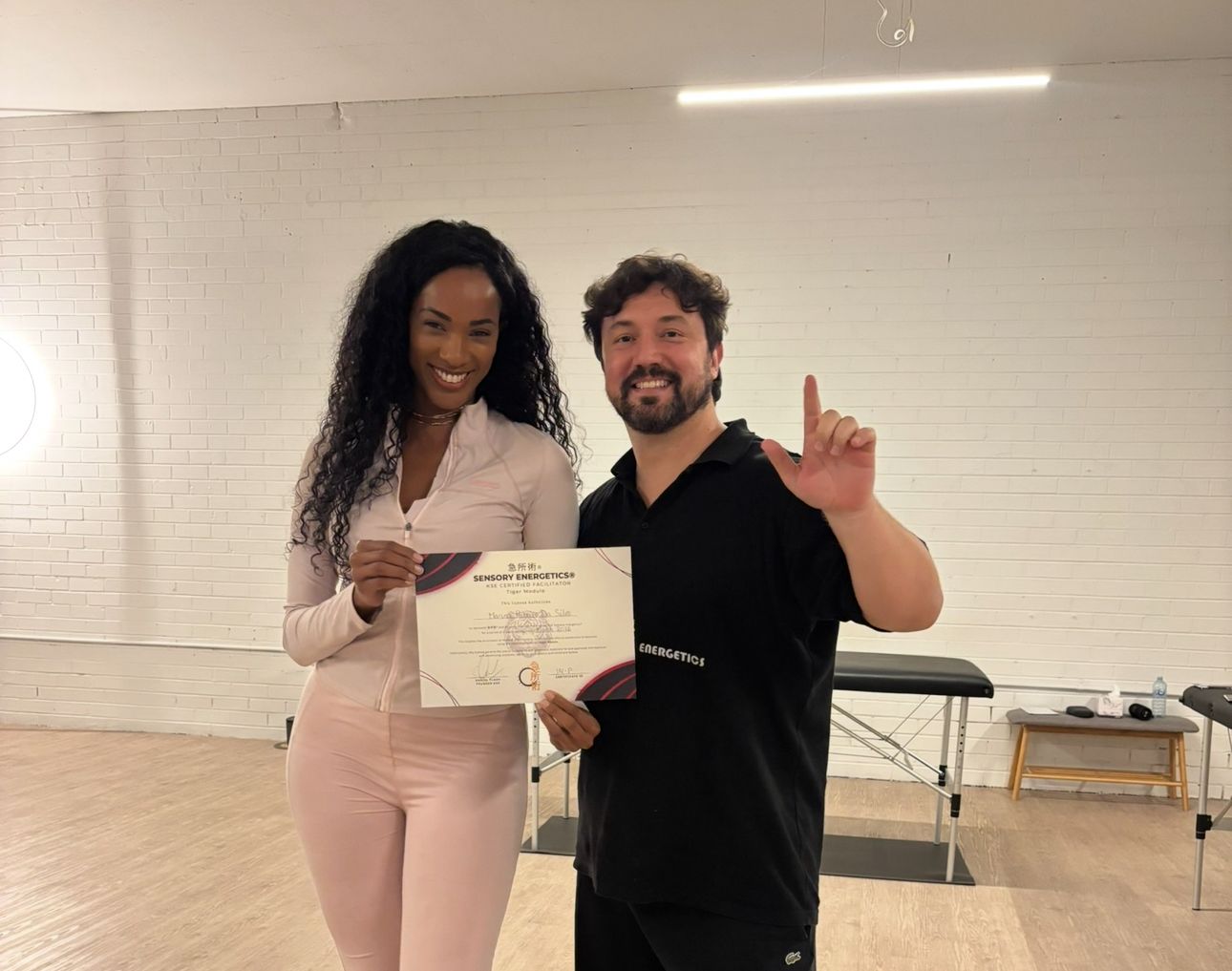 Marina's KSE Sensory Energetics certification
